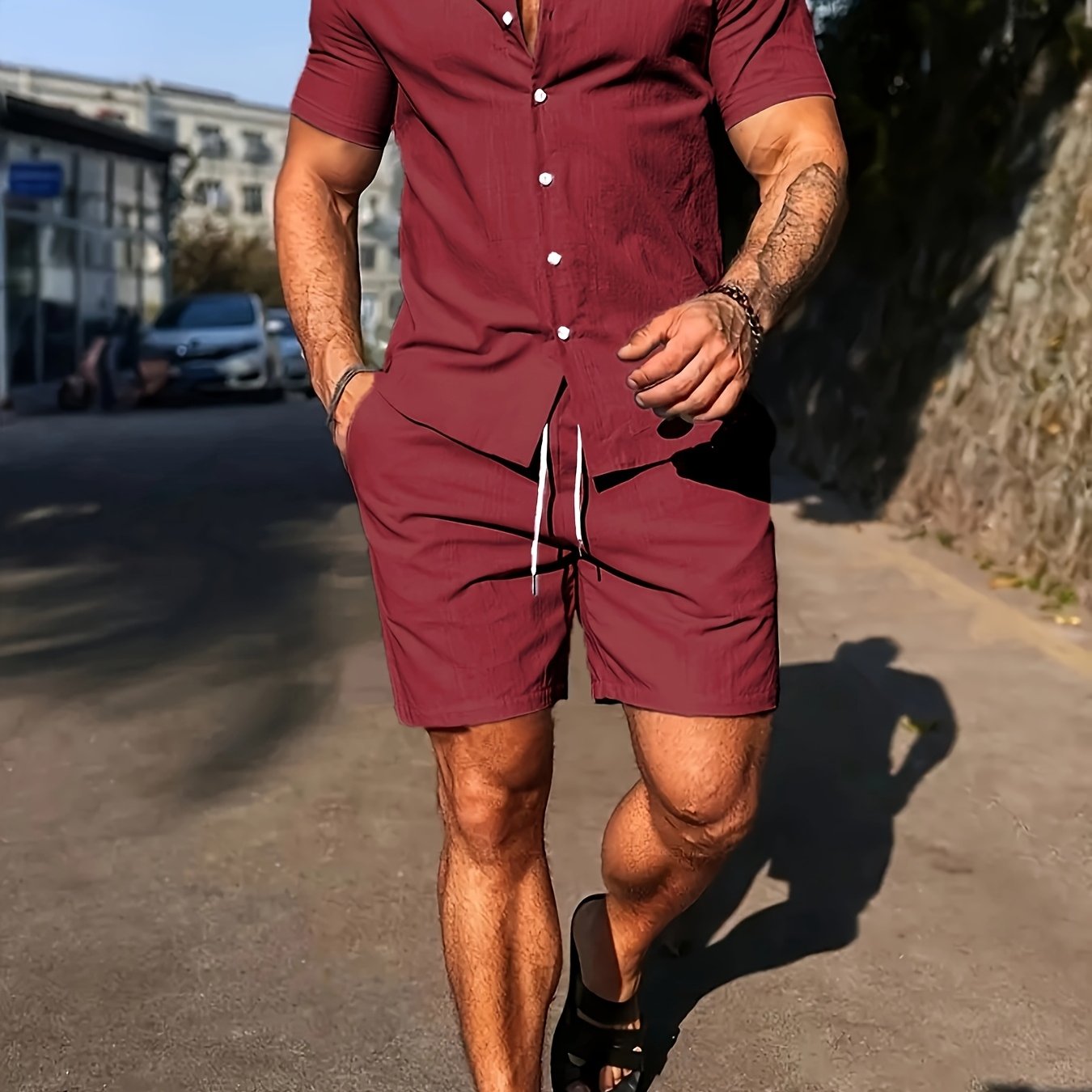 Trendy Chique Set – Blouse + Korte Broek