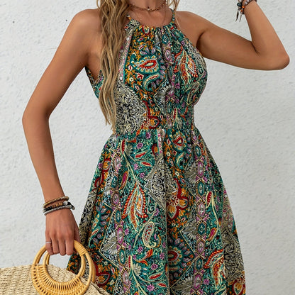 Noa – Zomerjurk met Paisley Print