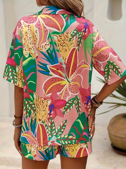 Mila – Zomerset Blouse + Korte Broek