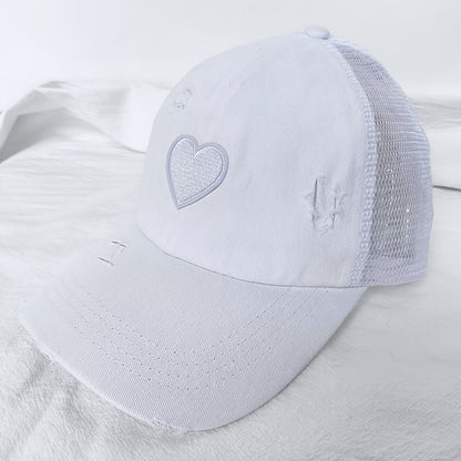 Noor – Verweerde Truckerpet met Hartdetail