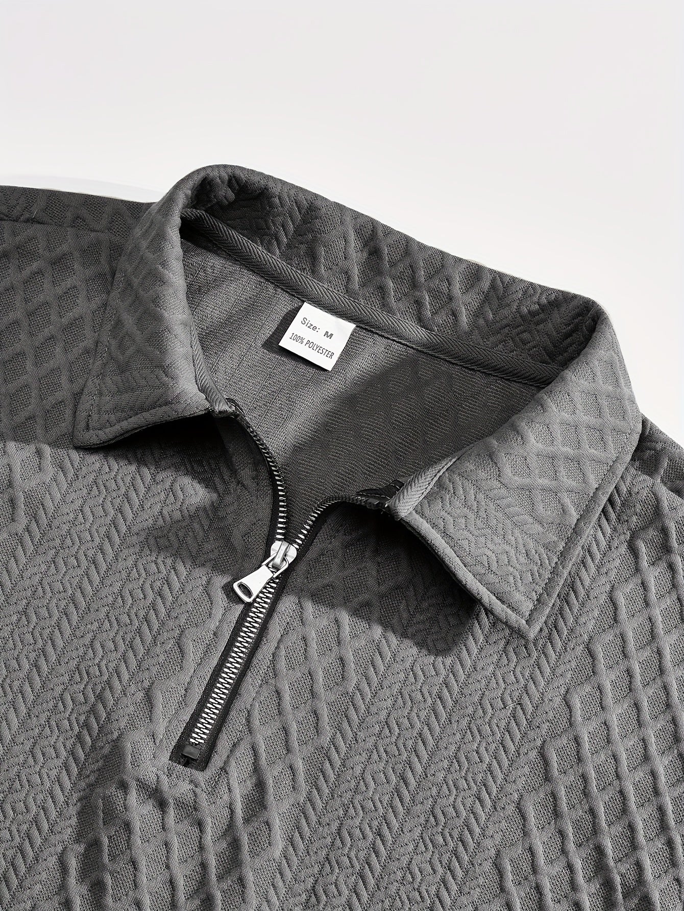 Trendy Jacquard Set – Shirt + Korte Broek