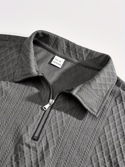 Trendy Jacquard Set – Shirt + Korte Broek