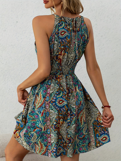 Noa – Zomerjurk met Paisley Print